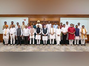 PM Modi meets first-time Ministers of State