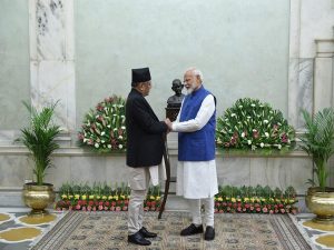New Delhi-Kathmandu ties will prosper under Narendra Modi's leadership: Nepal PM Prachanda