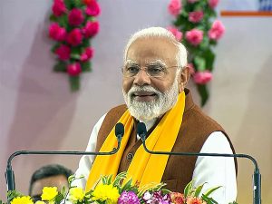Make holistic health people-led movement by promoting yoga, millets: PM Modi urges gram panchayat presidents