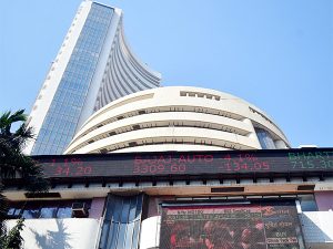 Sensex, Nifty close at record highs