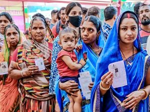 58.34 pc voting in seventh phase of LS polls till 5 pm, West Bengal leads with 69.89 pc