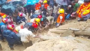 Landslides at Rohingya camps in Cox's Bazar of Bangladesh, 9 dead