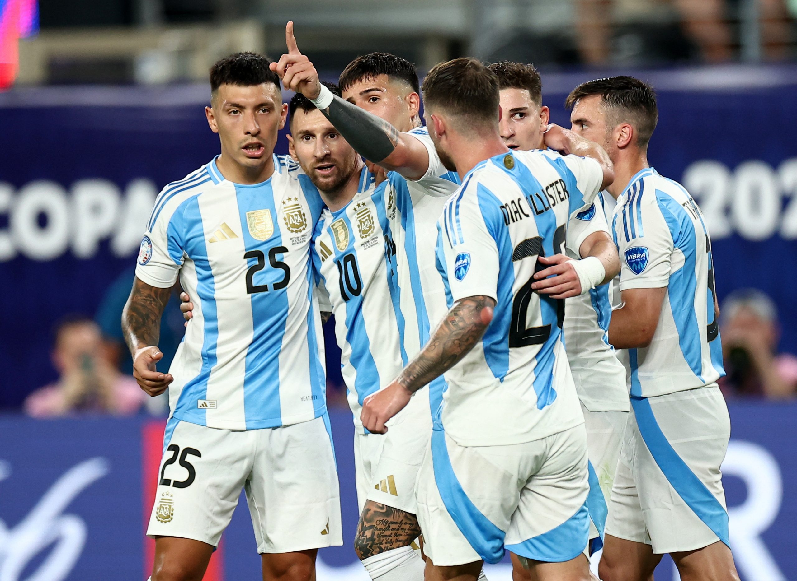 Messi on target as Argentina beat Canada 2-0 to reach Copa America final