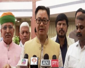 PM urged NDA MPs to follow rules of Parliament, prioritise "service to country": Kiren Rijiju