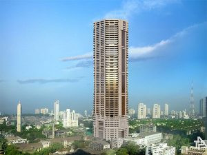 Luxury living in the sky: Palais Royale's first habitable floor starts at 82.5 meters