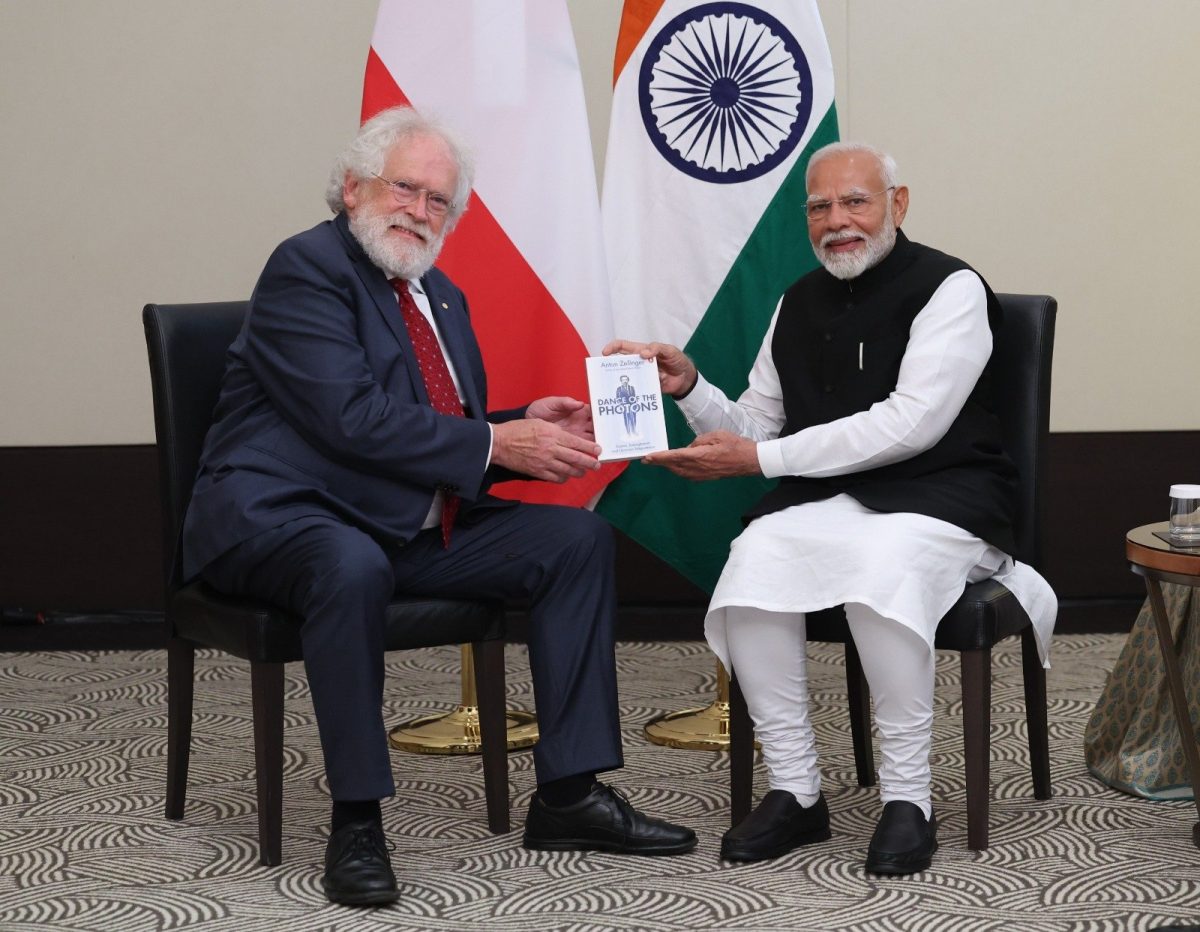 PM Modi a spiritual person, a quality leaders must have, says Nobel laureate Austrian physicist Zeilinger