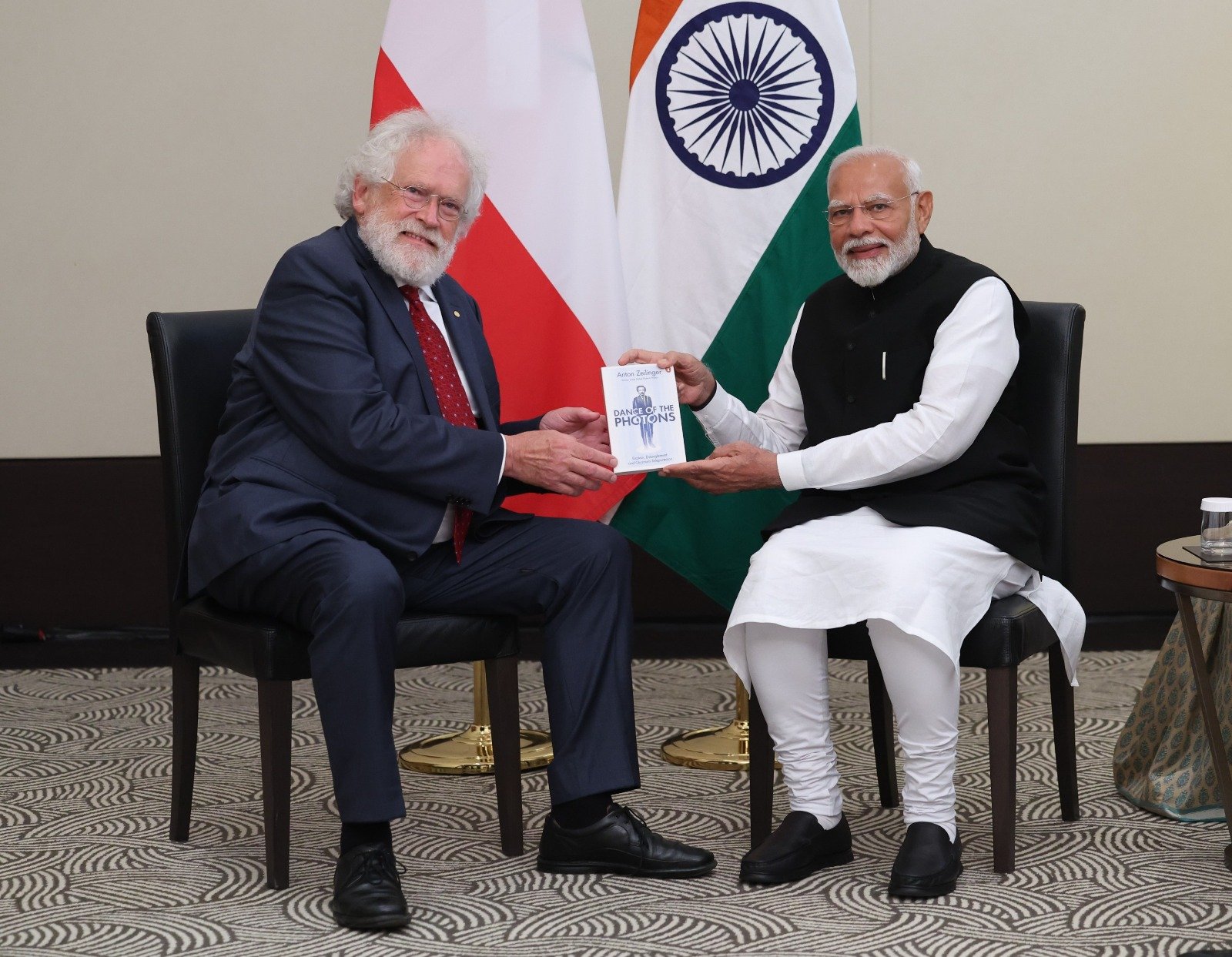 PM Modi a spiritual person, a quality leaders must have, says Nobel laureate Austrian physicist Zeilinger