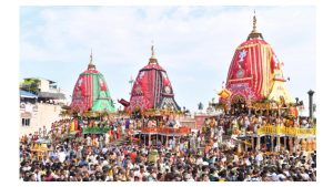 Gujarat CM performs 'Pahand Vidhi' as 149th Jagannath Rath Yatra begins