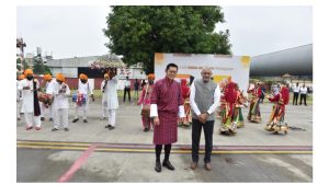 Bhutan's King and Prime Minister visit Statue of Unity in Gujarat