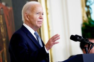Biden says only the ‘Lord Almighty’ could oust him from race