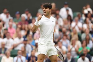 Alcaraz, Sinner stay on course for Wimbledon meeting, Gauff falls