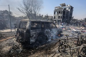 Israeli strikes across Gaza kill at least 57, Palestinian health officials say