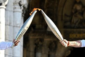 Olympic Torch Relay stops off in France's Seine-et-Marne