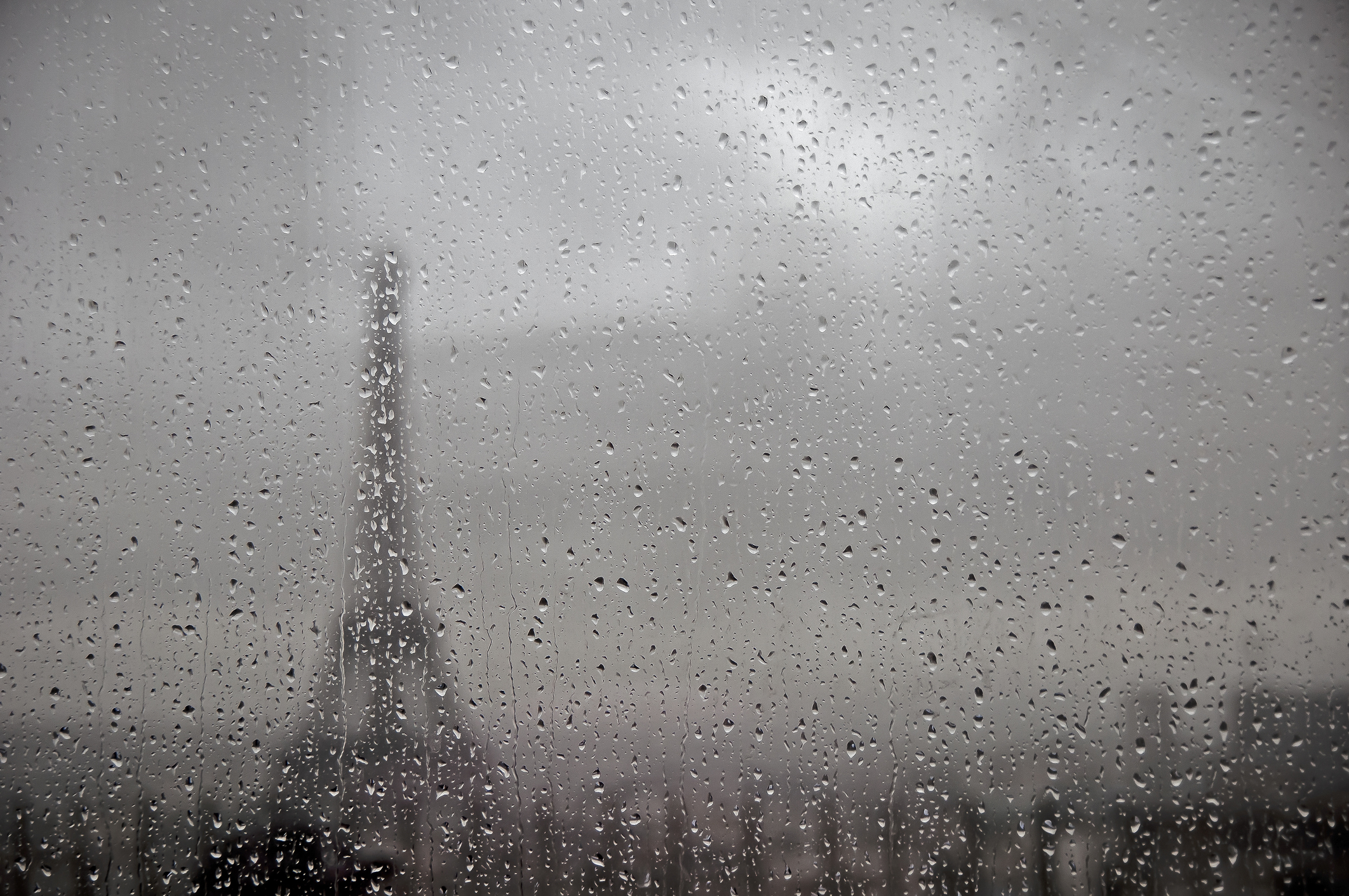 A stormy night in Paris after a sweltering day at the Olympics