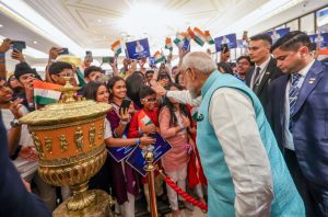 PM Modi addresses Indian community in Moscow, calls Russia “India's trusted friend, partner in happiness and sorrow”