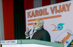 Pakistan hasn't learnt from its history, says PM Modi on 25th Kargil Vijay Diwas