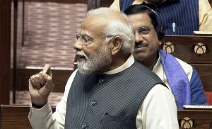 In his Rajya Sabha address, PM Modi hails voters for 'rejecting politics of propaganda, deceit'