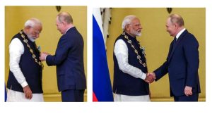 PM Modi awarded with Russia's highest civilian honour