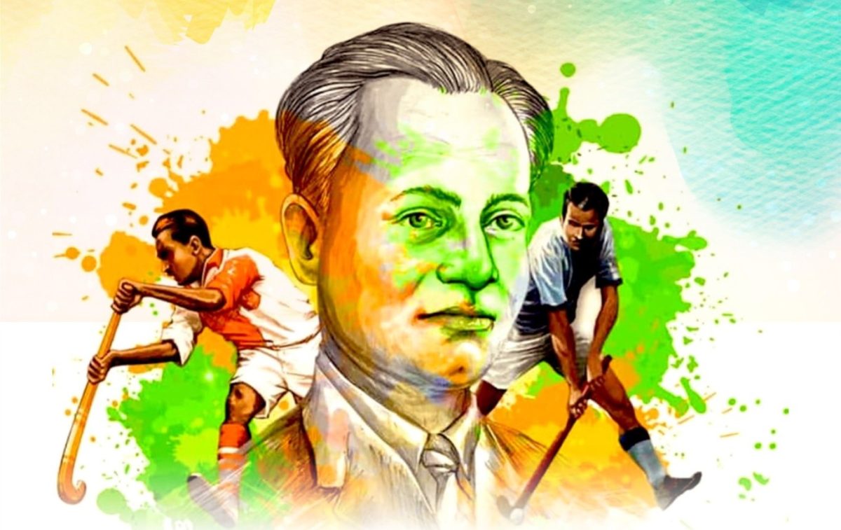 National Sports Day: Mansukh Mandaviya honors hockey legend Major Dhyan Chand with floral tribute