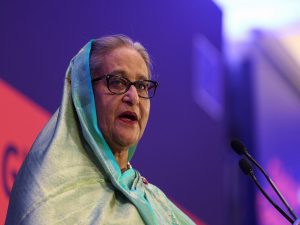 Sheikh Hasina’s entourage begins departure from India