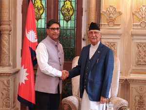Foreign secretary Misri calls on Nepal’s new PM Oli