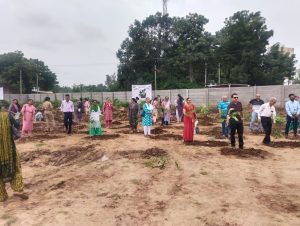 Gujarat: Karmayogis plant tree saplings under 'Ek Ped Maa Ke Naam' campaign in Kheda