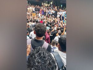 Maharashtra: Massive protests at Badlapur railway station over sexual assault of two minors