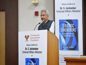 "India has to find ground of mutual interest with Bangladesh," EAM Jaishankar says