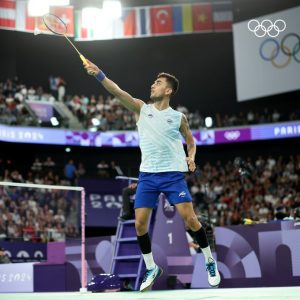 Lakshya Sen claims historic win to become first Indian male shuttler to enter Olympic semis