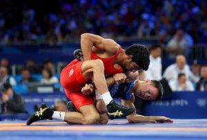 Paris Olympics: Aman Sehrawat advances to quarterfinals of men’s freestyle 57 kg