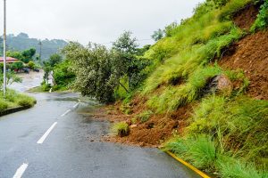 Landslide disrupts life in the Himalayan Nation