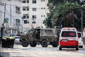 Israeli troops kill five Palestinian fighters inside West Bank mosque