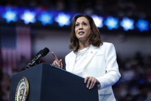 Kamala Harris vows tougher approach on migration, supports weapons for Israel