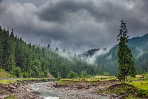 Heavy rains trigger massive flash floods in Beerwah and Khag areas of Kashmir's Budgam district