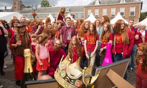 Redheads gather to light up unique Dutch festival