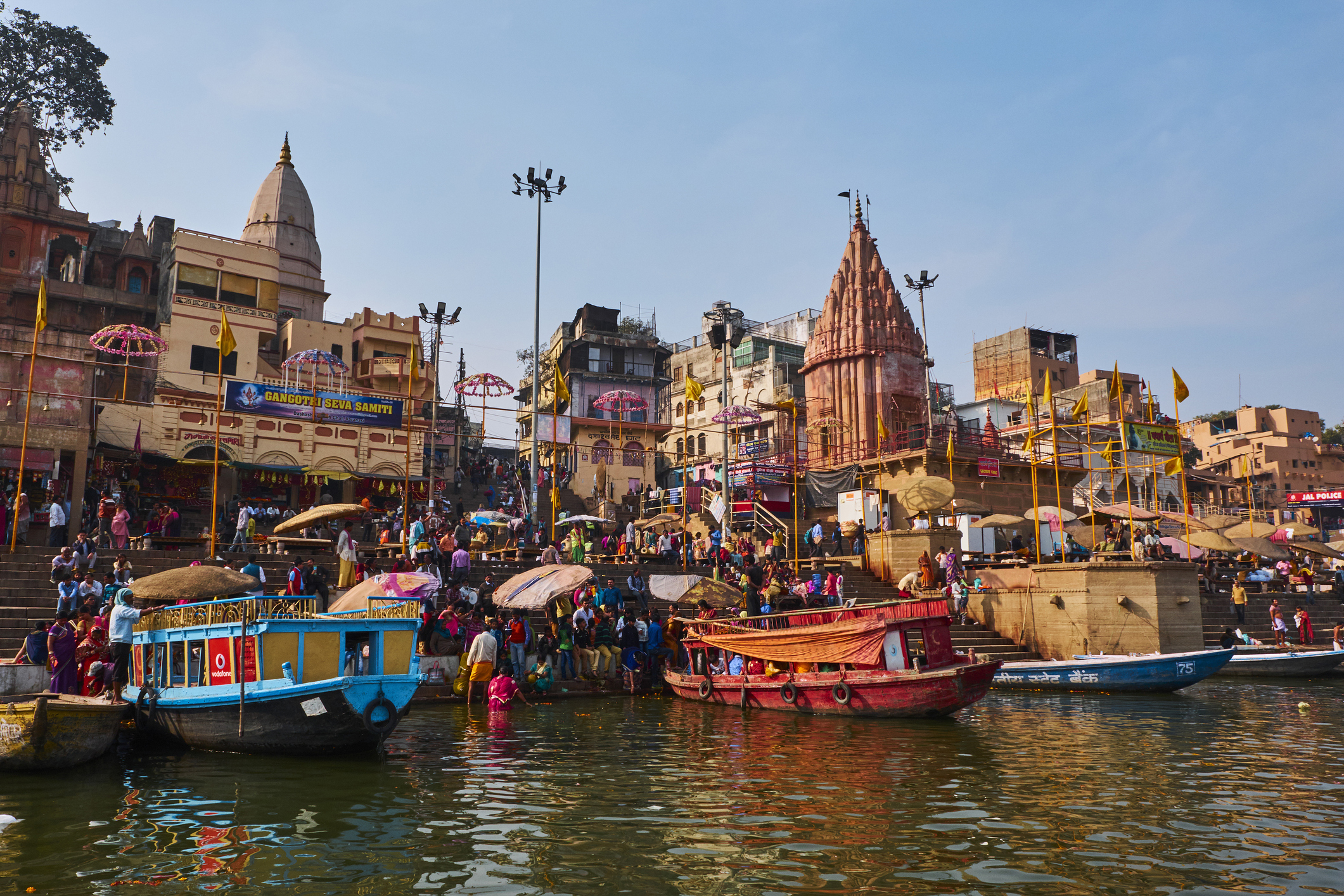 Varanasi ghats submerged as Ganga water level rises