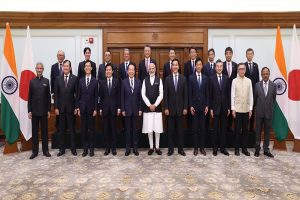 PM Modi meets Japanese Speaker Fukushiro, discusses opportunities & strategic partnership