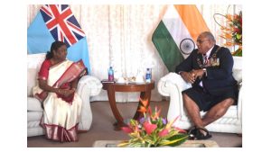 President Droupadi Murmu, Fiji PM Sitiveni Rabuka agree to strengthen partnership