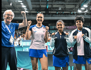Paris Olympics 2024: India women's table tennis team beat Romania, into quarterfinals