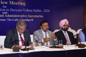 Election Commission reviews preparations for Haryana assembly elections