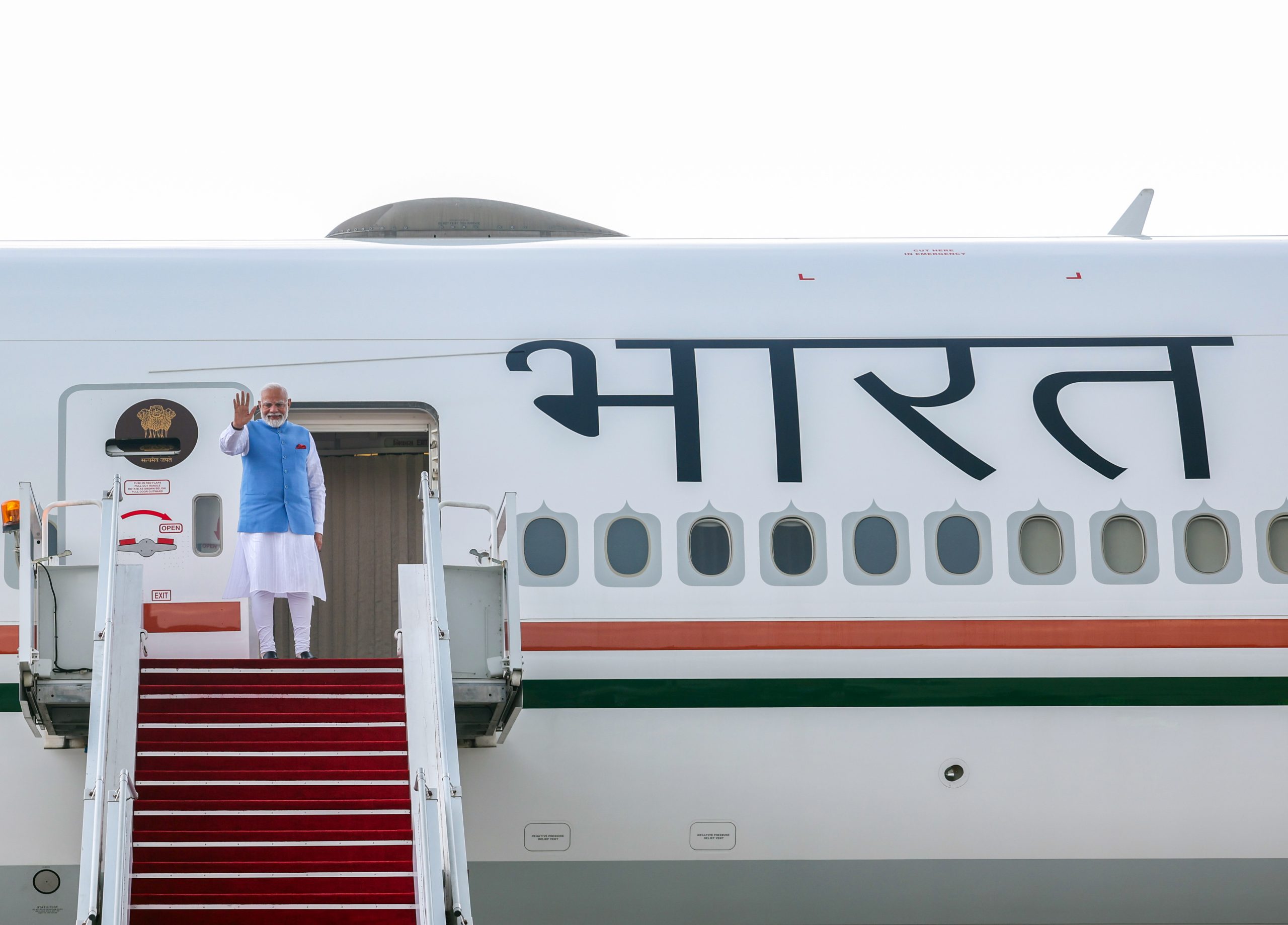 PM Narendra Modi arrives in Singapore on two-day visit