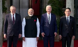 PM Modi arrives at Archmere Academy for Quad leaders' summit in Delaware
