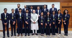PM Modi meets Chess Olympiad Champions, congratulates teams