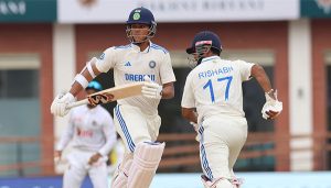 Jaiswal, Pant partnership help India recover from 34/3 against Bangladesh in 1st Test