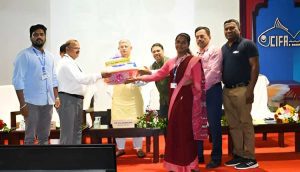 Union Minister Rajiv Ranjan Singh launches genetically improved "Amrit Catla" in Bhubaneswar