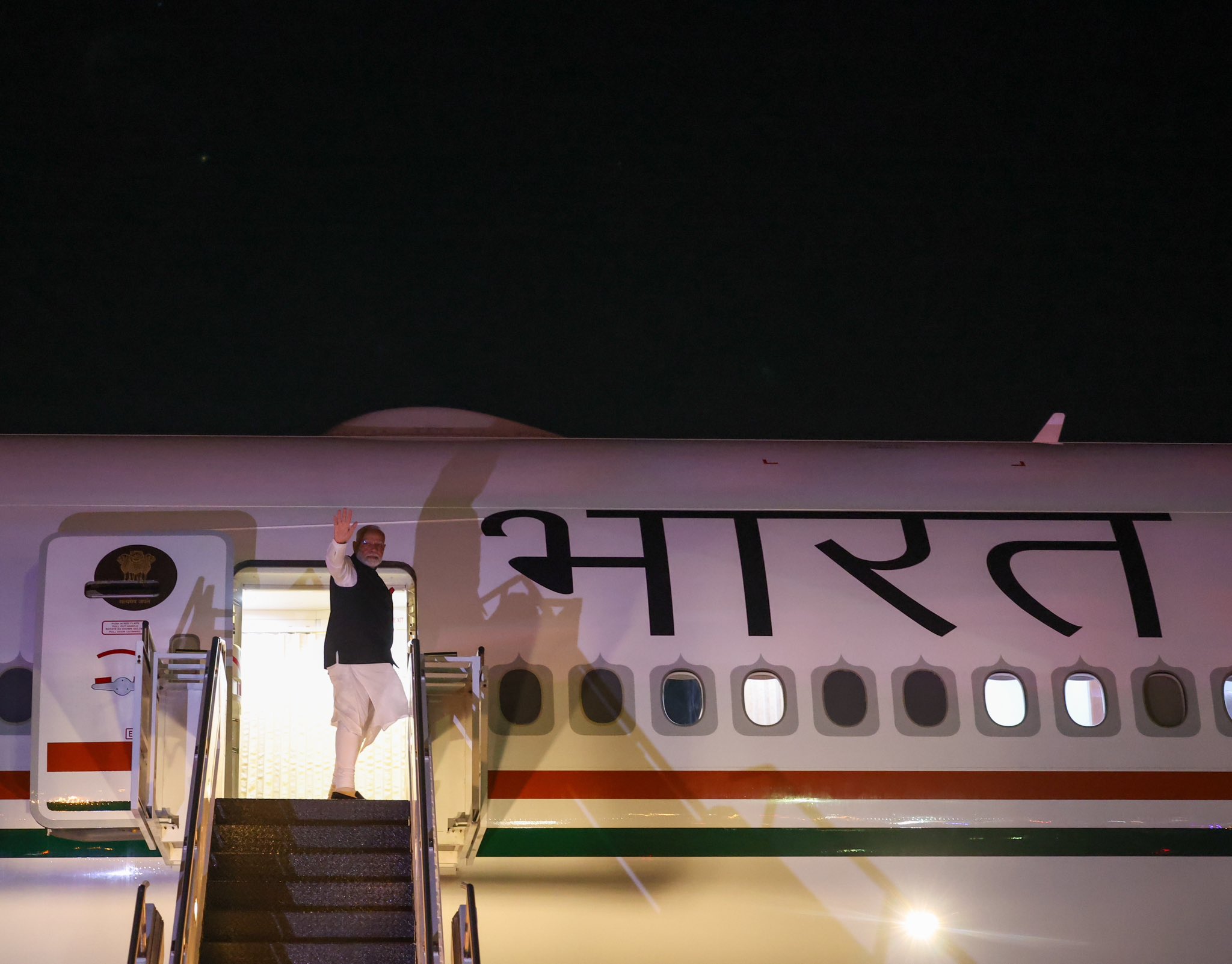 PM Modi emplanes for New York; to address Indian diaspora, attend UN ‘Summit of the Future’