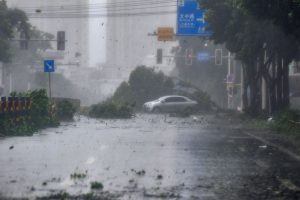 Parts of Hanoi remain flooded as landslides hit northern Vietnam