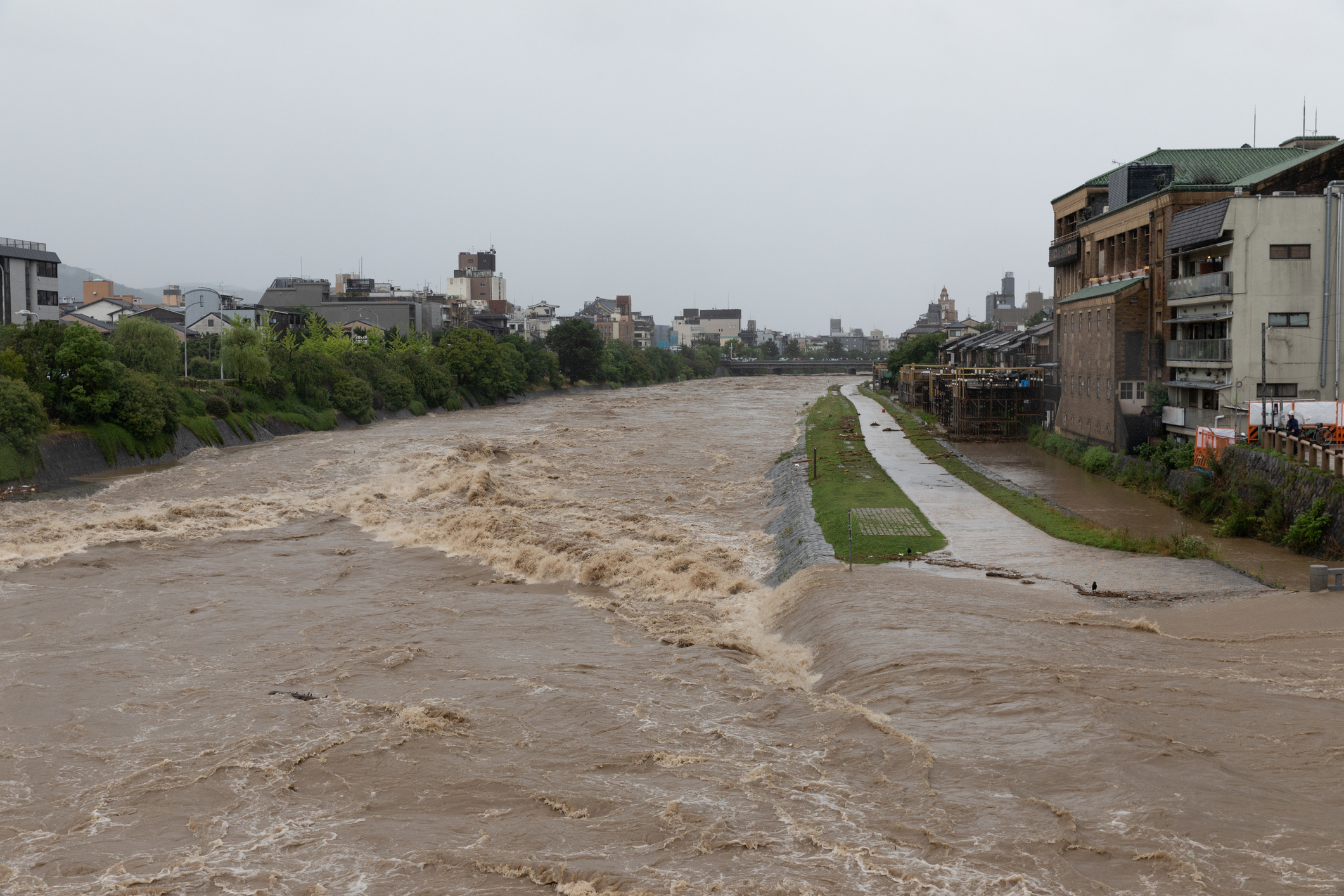 Torrential rain in Japan floods quake-stricken Noto region