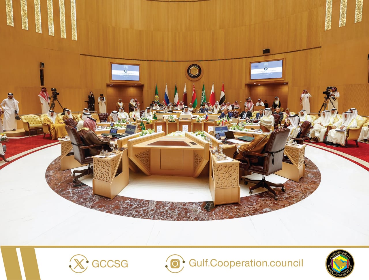 GCC Foreign Ministers Hold Talks in Riyadh, Engage with International Partners