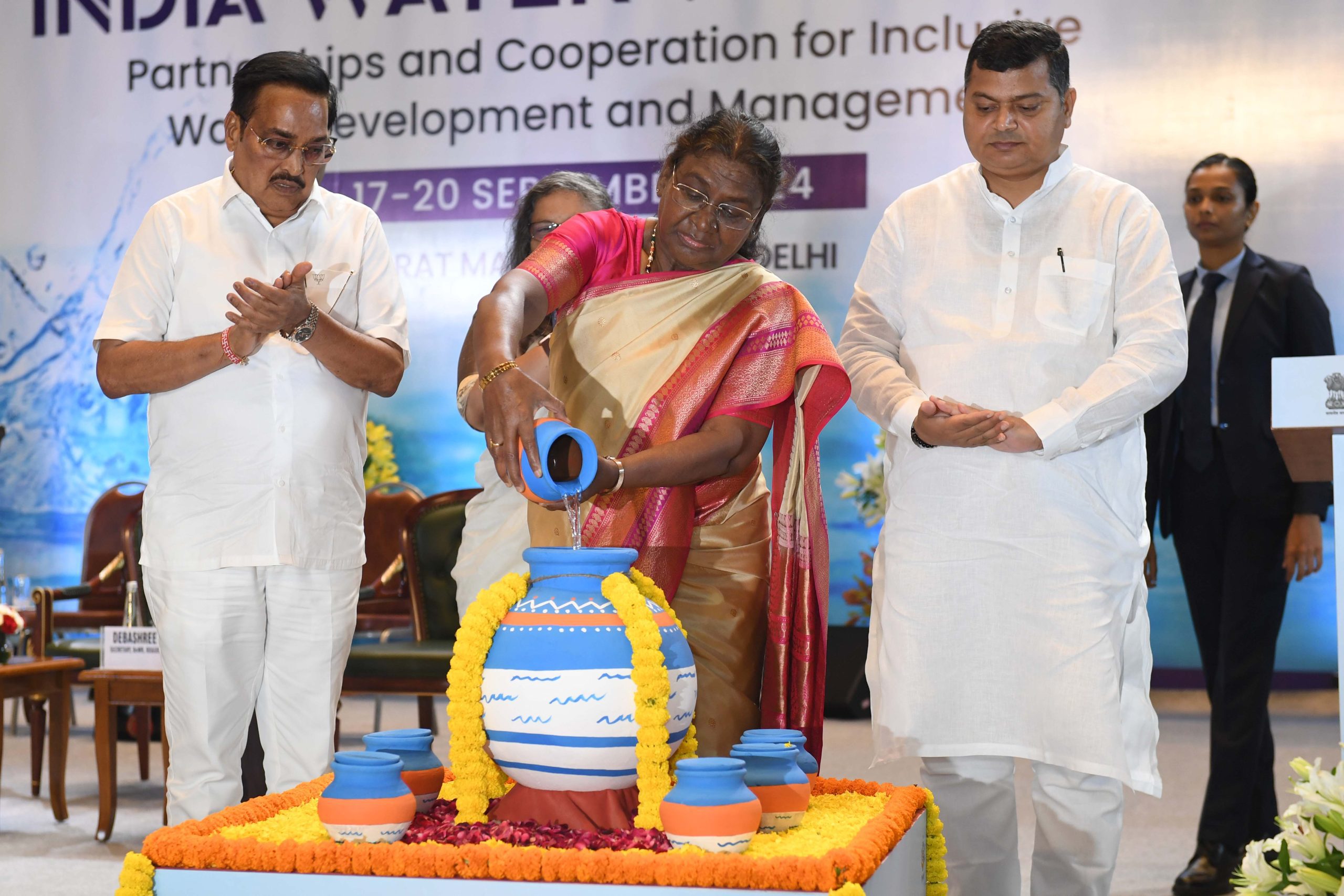 President Murmu inaugurates 8th India Water Week